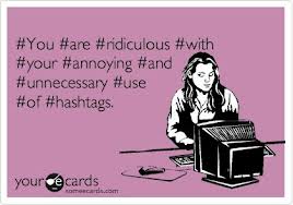 Too Many Hashtags