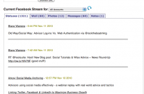 Drill deep into your social network stream